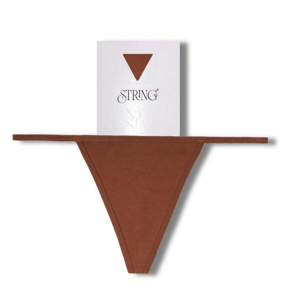 STRING NIX STRING THONG CINNAMON AND LUXURY GIFT BOX