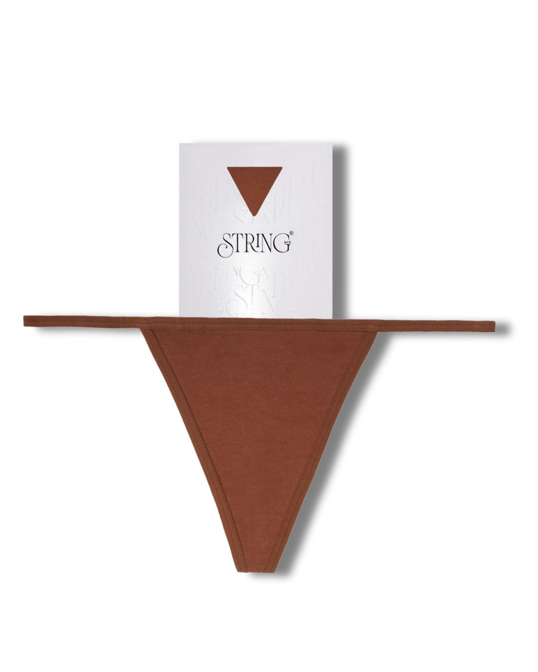 STRING NIX STRING THONG CINNAMON AND LUXURY GIFT BOX